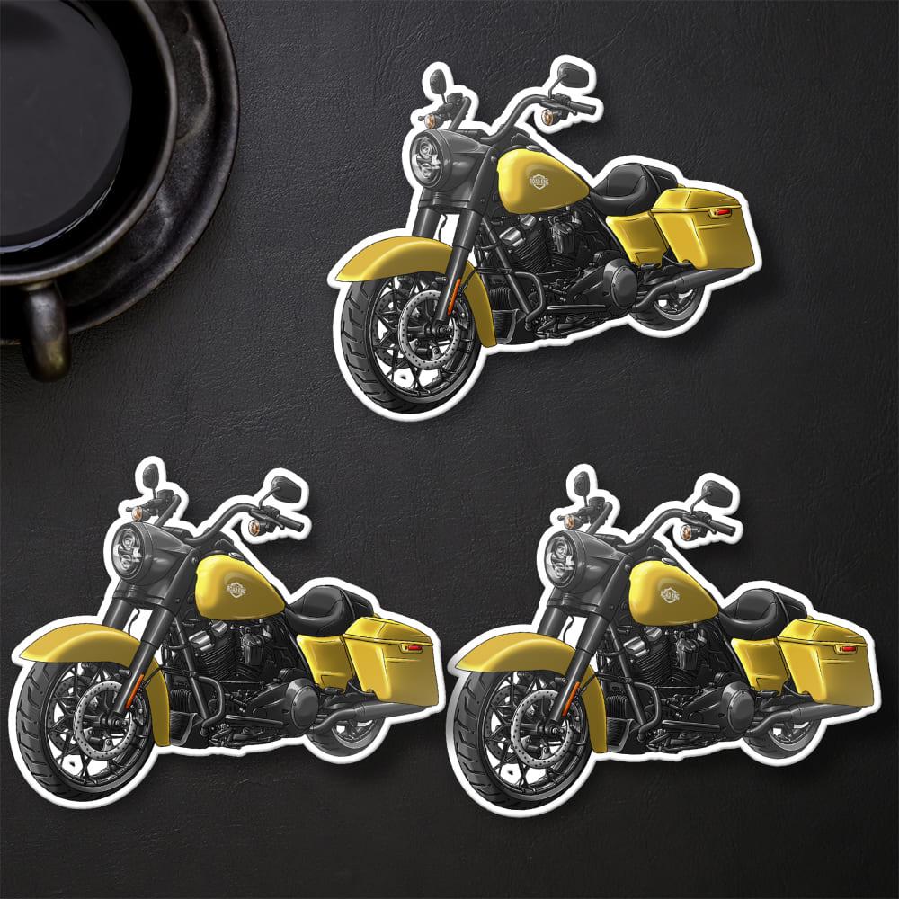Harley Road King Special 2023-24 Inspired Stickers - Set of 3 Biker Motorcycle Decals
