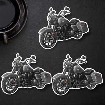 Harley Road King Special 2023-24 Inspired Stickers - Set of 3 Biker Motorcycle Decals