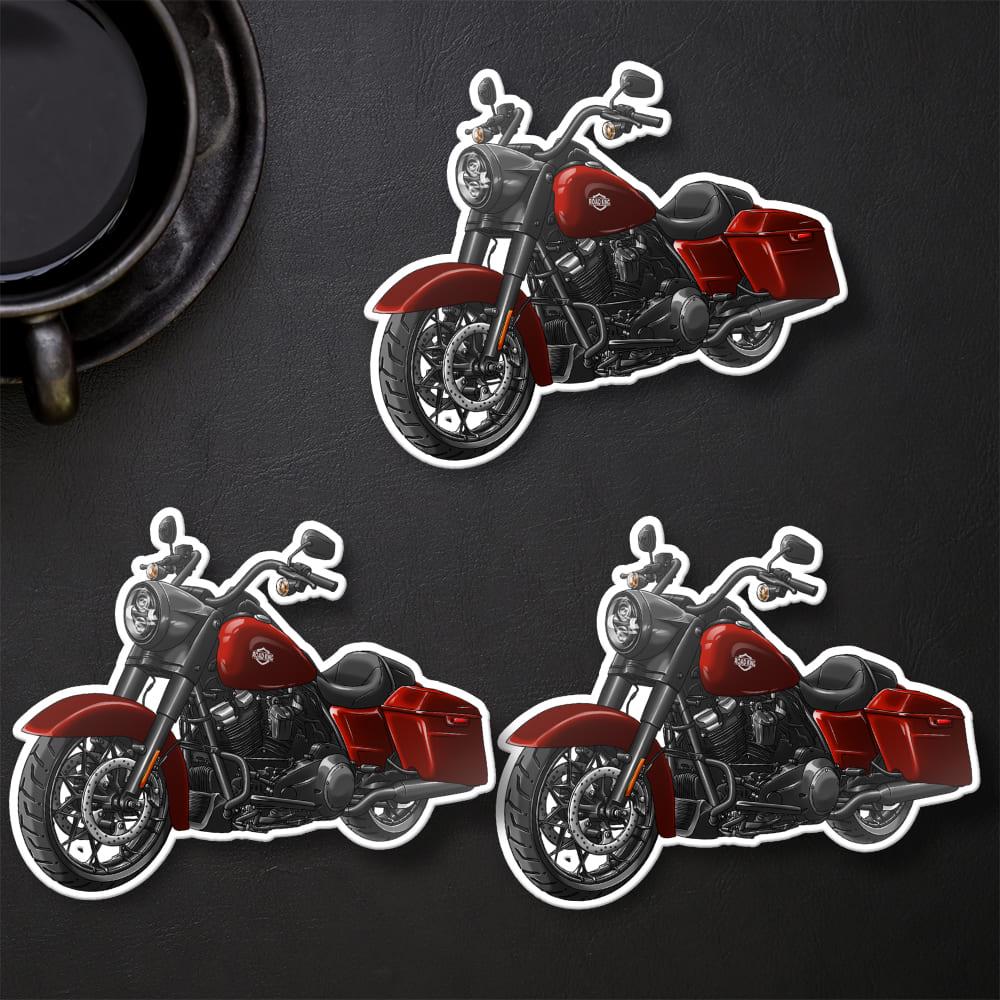 Harley Road King Special 2023-24 Inspired Stickers - Set of 3 Biker Motorcycle Decals