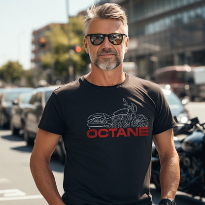 Victory Octane T-Shirt - Motorcycle Tee Shirt for Bikers