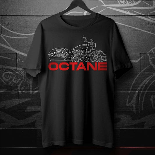 Victory Octane T-Shirt - Motorcycle Tee Shirt for Bikers