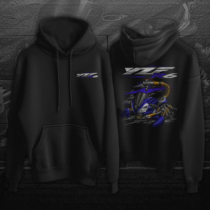 Yamaha YZF-R6 2008-09 Inspired Hoodies - Motorcycle Sweatshirt