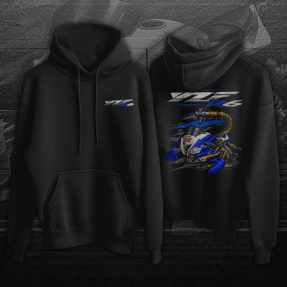 Yamaha YZF-R6 2008-09 Inspired Hoodies - Motorcycle Sweatshirt