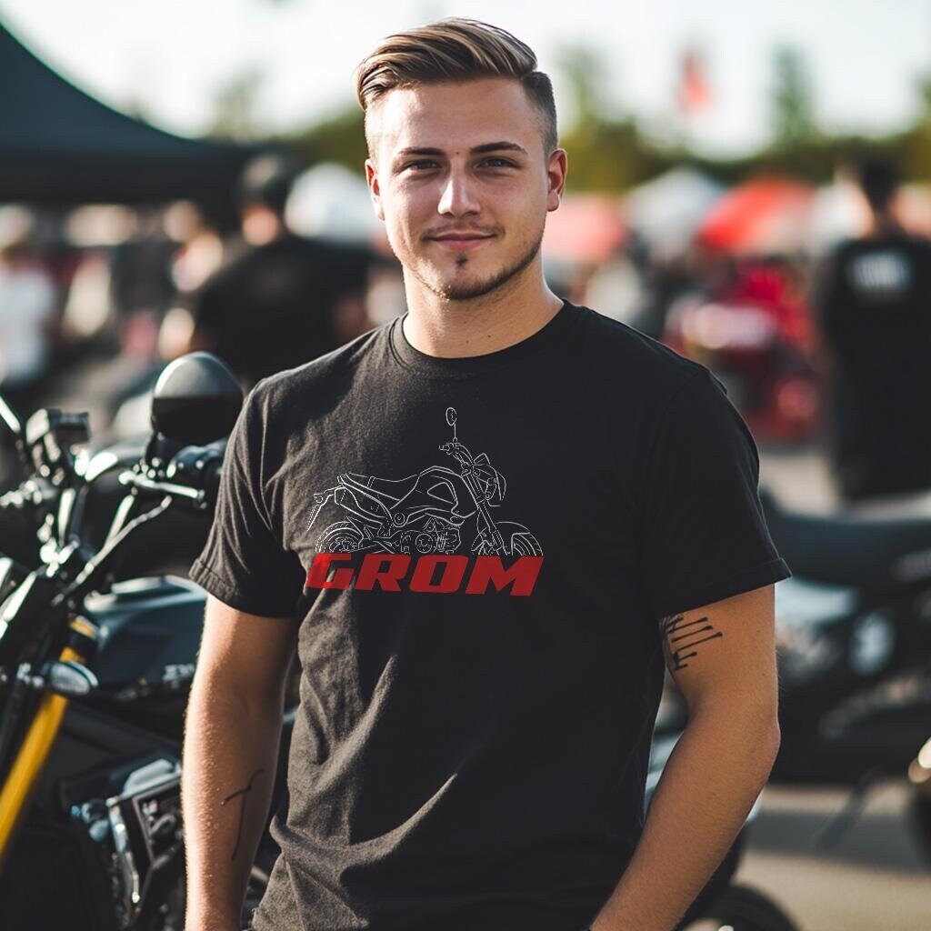 Honda Grom Inspired T-Shirt - Motorcycle Tee Shirt for Riders