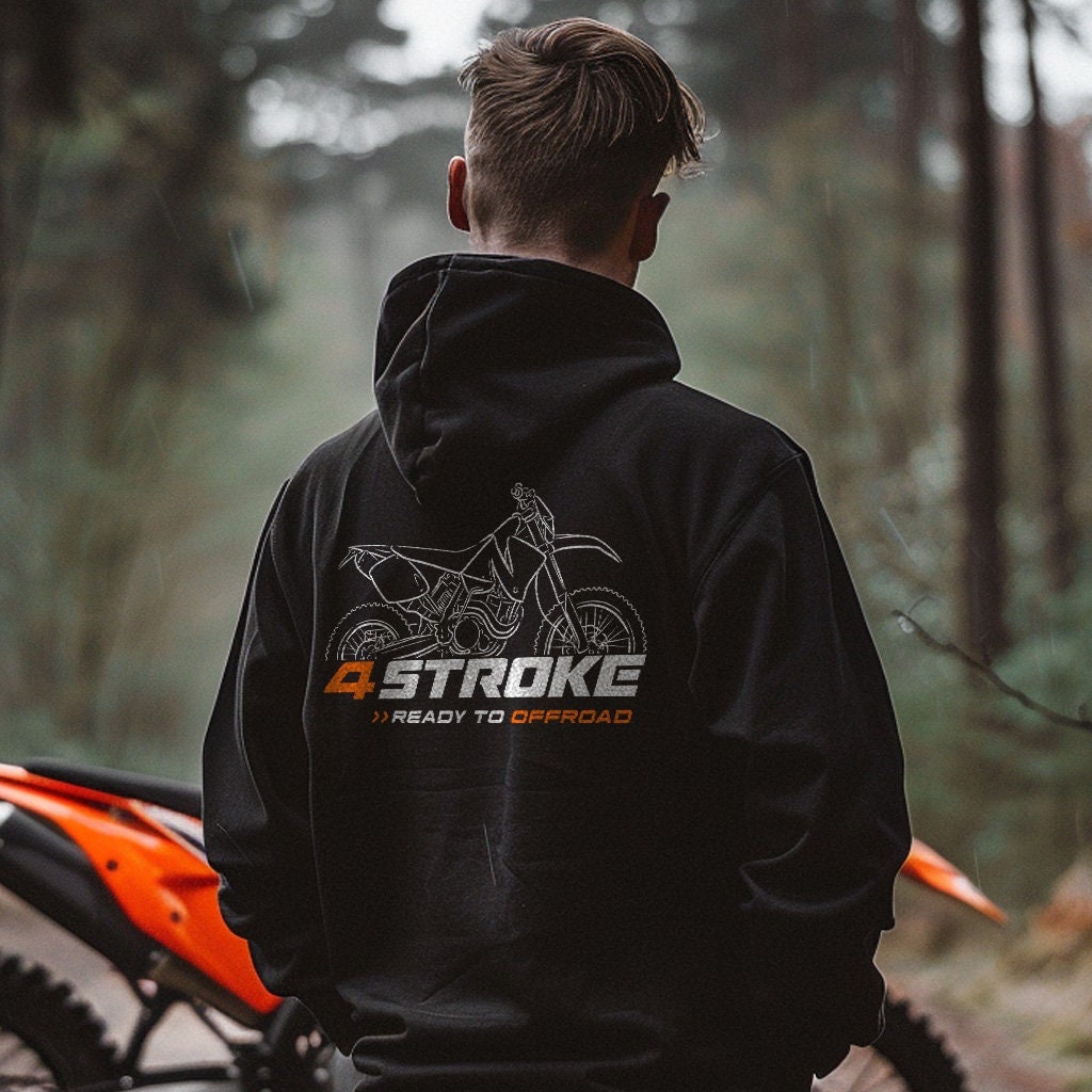 KTM 520 EXC Hoodie - Motorcycle Sweatshirt for Riders
