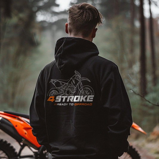 KTM 520 EXC Hoodie - Motorcycle Sweatshirt for Riders
