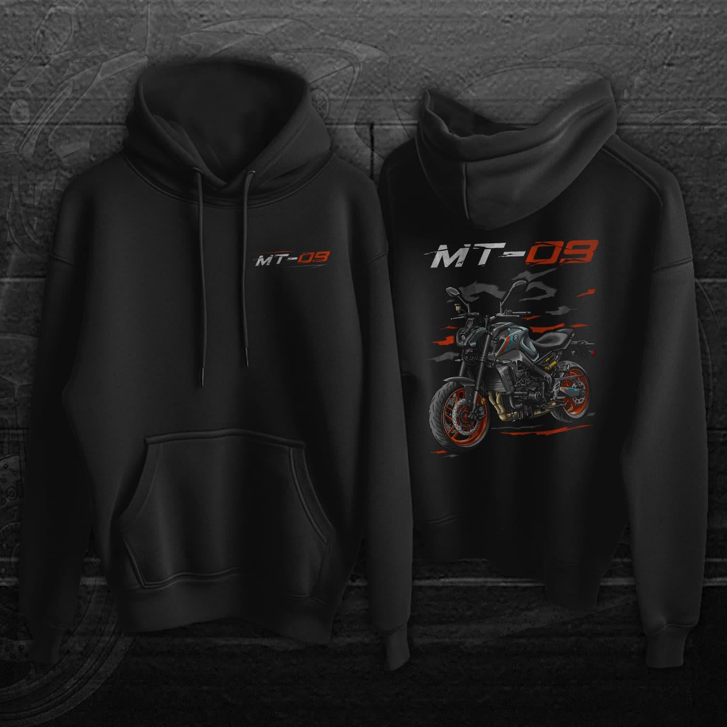Yamaha MT-09 2021-23 Inspired Hoodie - Motorcycle Sweatshirt