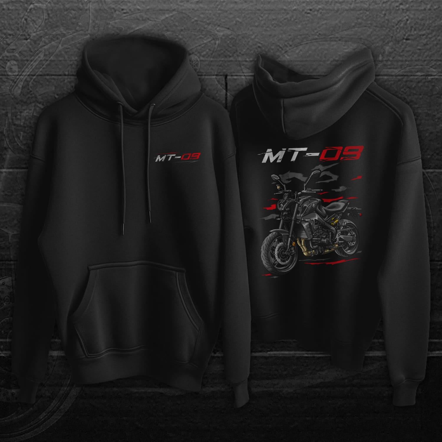 Yamaha MT-09 2021-23 Inspired Hoodie - Motorcycle Sweatshirt