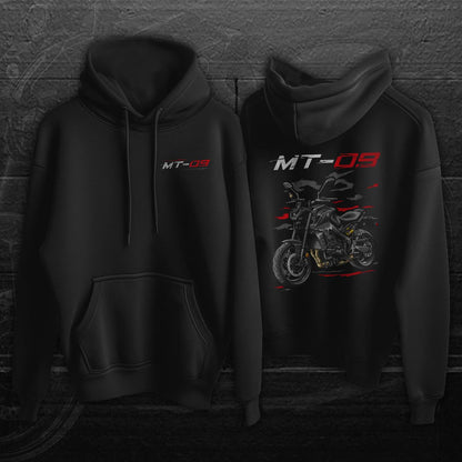 Yamaha MT-09 2021-23 Inspired Hoodie - Motorcycle Sweatshirt