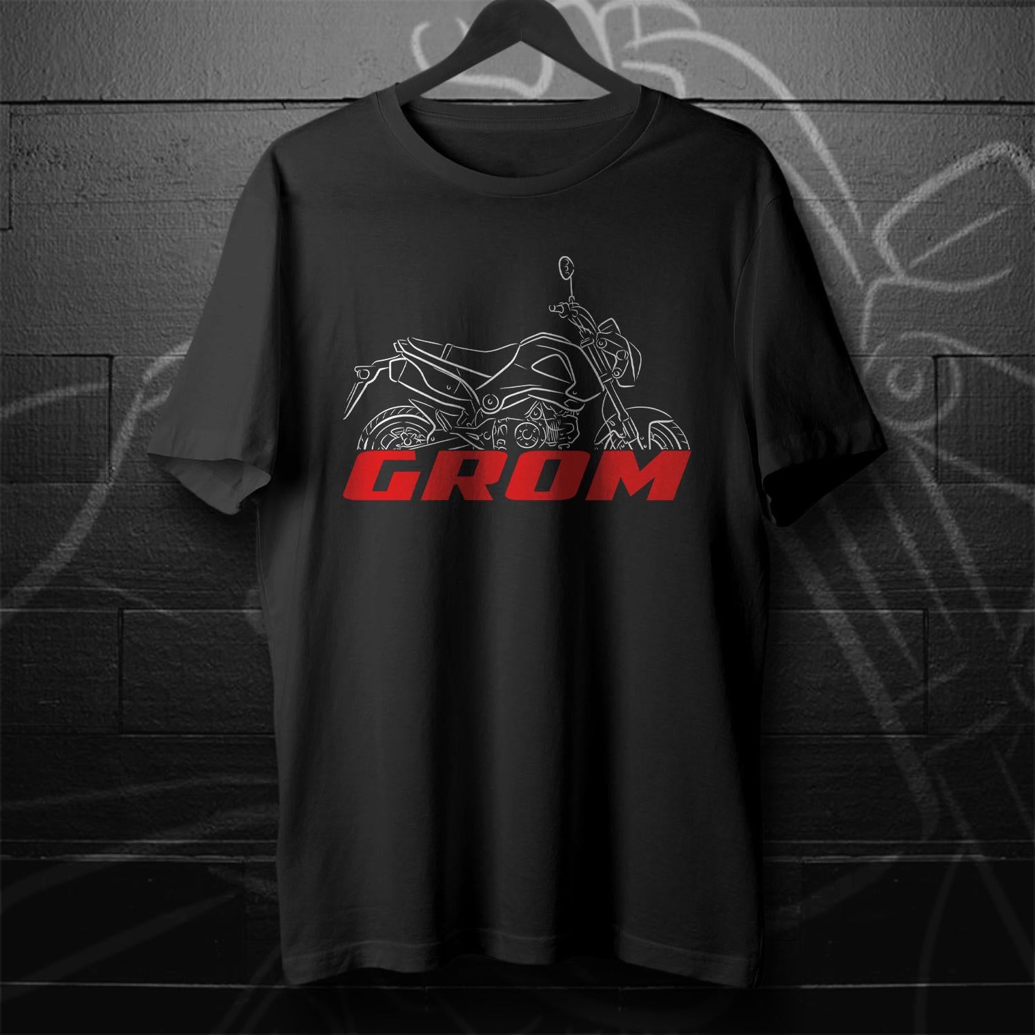 Honda Grom Inspired T-Shirt - Motorcycle Tee Shirt for Riders