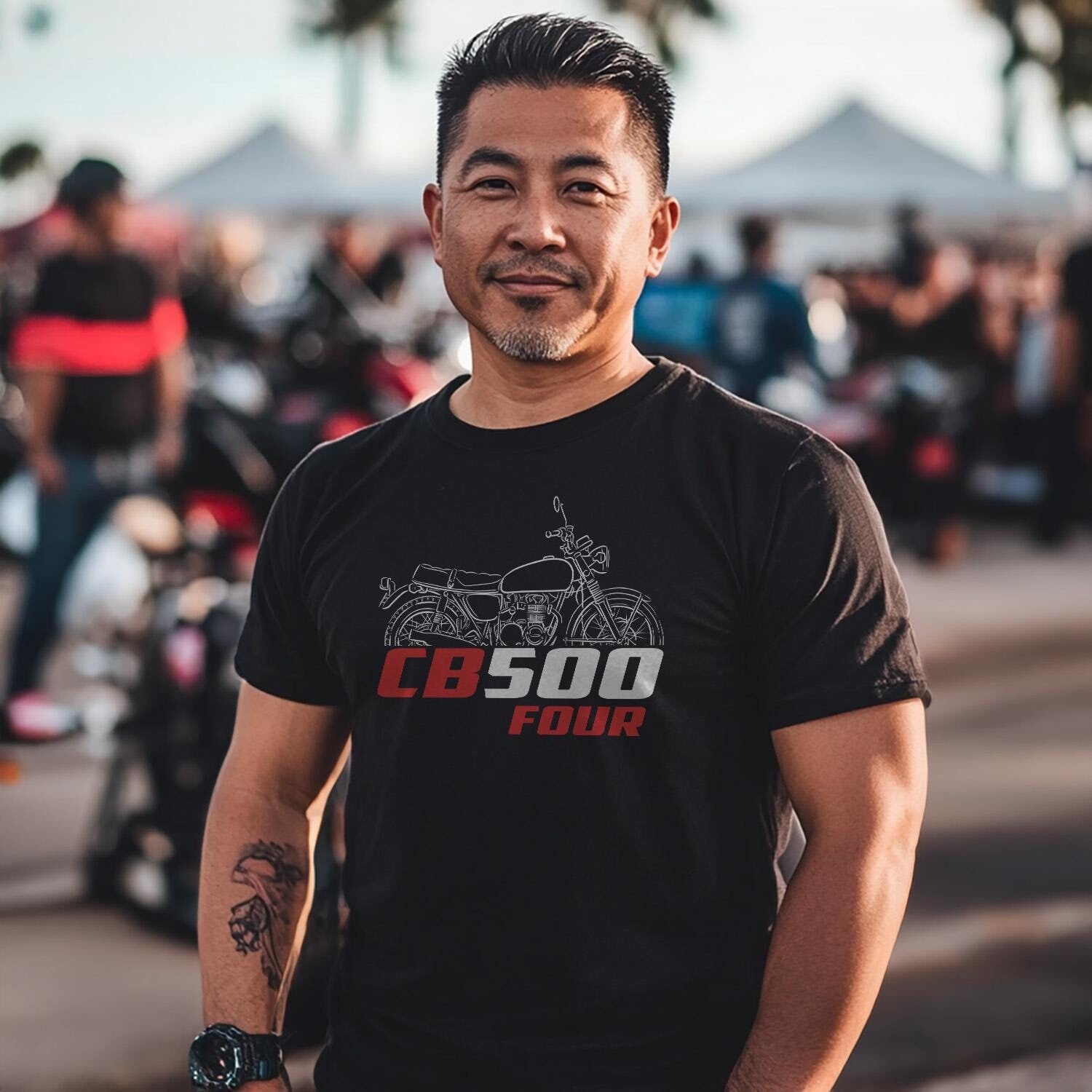 Honda CB500 | F | S | T | Four & Twin Inspired T-Shirt - Motorcycle Tee Shirt