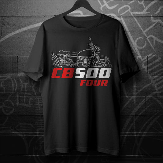 Honda CB500 | F | S | T | Four & Twin Inspired T-Shirt - Motorcycle Tee Shirt