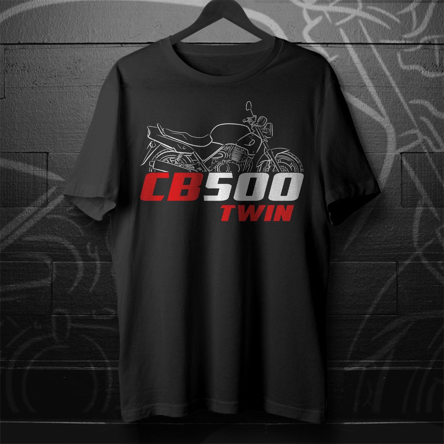 Honda CB500 | F | S | T | Four & Twin Inspired T-Shirt - Motorcycle Tee Shirt