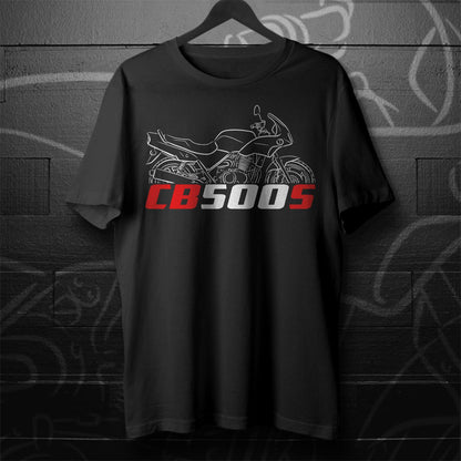 Honda CB500 | F | S | T | Four & Twin Inspired T-Shirt - Motorcycle Tee Shirt