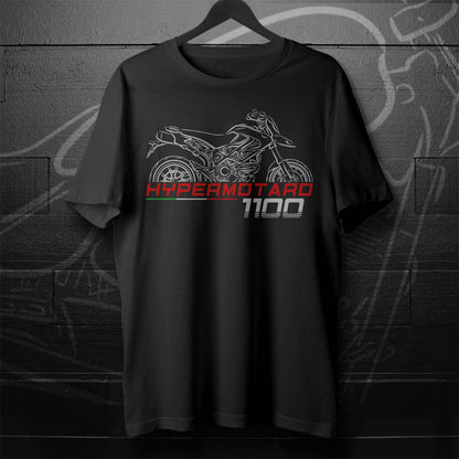 Ducati Hypermotard 1100 T-Shirt - Motorcycle Tee Shirt for Riders