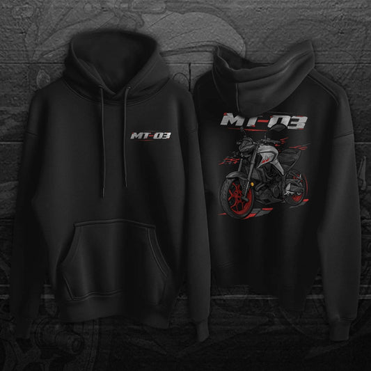 Yamaha MT-03 2020 - 2025 Inspired Hoodie - Motorcycle Sweatshirt