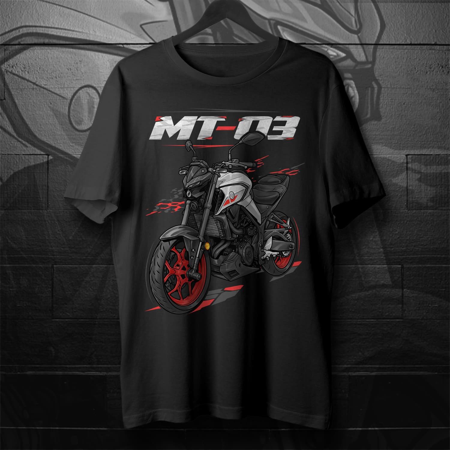 Yamaha MT-03 2020 - 2025 Inspired T-Shirt - Motorcycle Tee Shirt