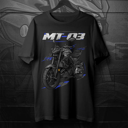 Yamaha MT-03 2020 - 2025 Inspired T-Shirt - Motorcycle Tee Shirt