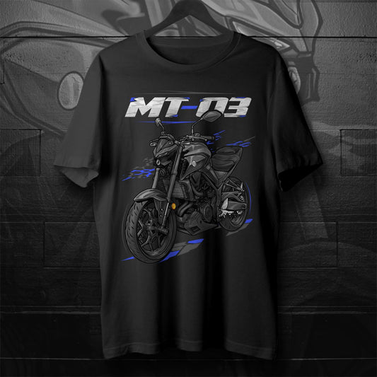 Yamaha MT-03 2020 - 2025 Inspired T-Shirt - Motorcycle Tee Shirt