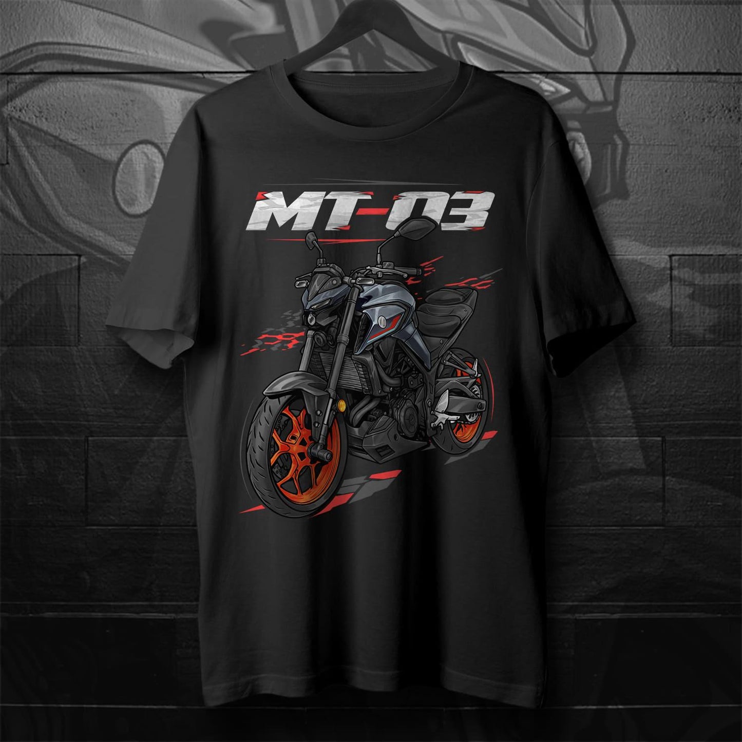 Yamaha MT-03 2020 - 2025 Inspired T-Shirt - Motorcycle Tee Shirt
