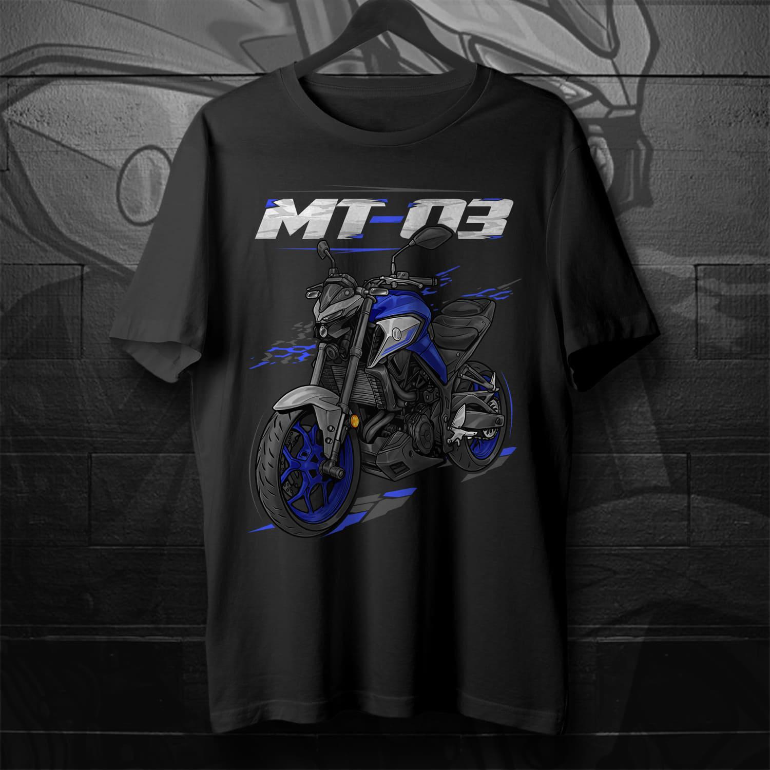 Yamaha MT-03 2020 - 2025 Inspired T-Shirt - Motorcycle Tee Shirt