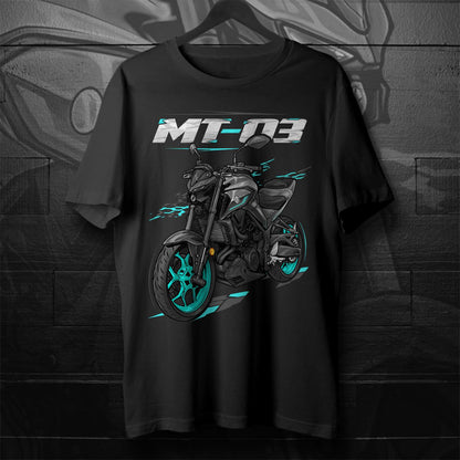 Yamaha MT-03 2020 - 2025 Inspired T-Shirt - Motorcycle Tee Shirt