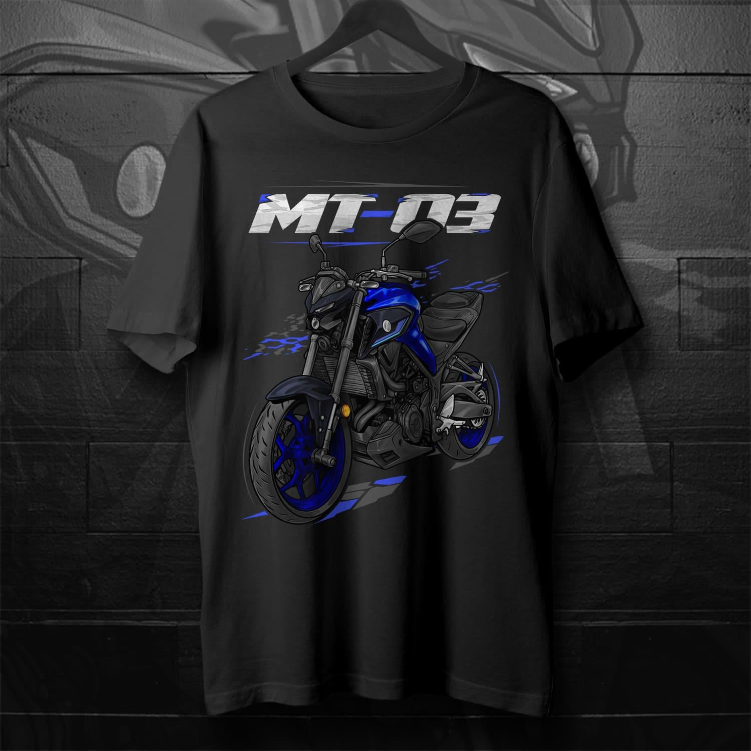 Yamaha MT-03 2020 - 2025 Inspired T-Shirt - Motorcycle Tee Shirt