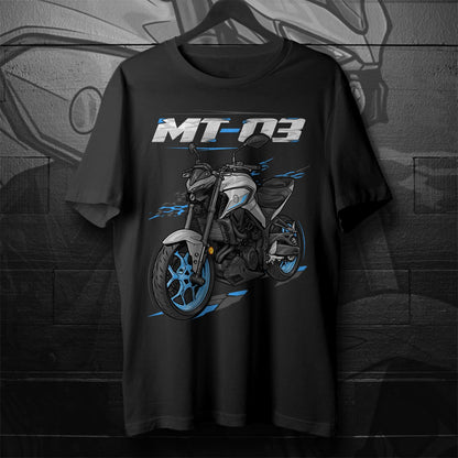 Yamaha MT-03 2020 - 2025 Inspired T-Shirt - Motorcycle Tee Shirt