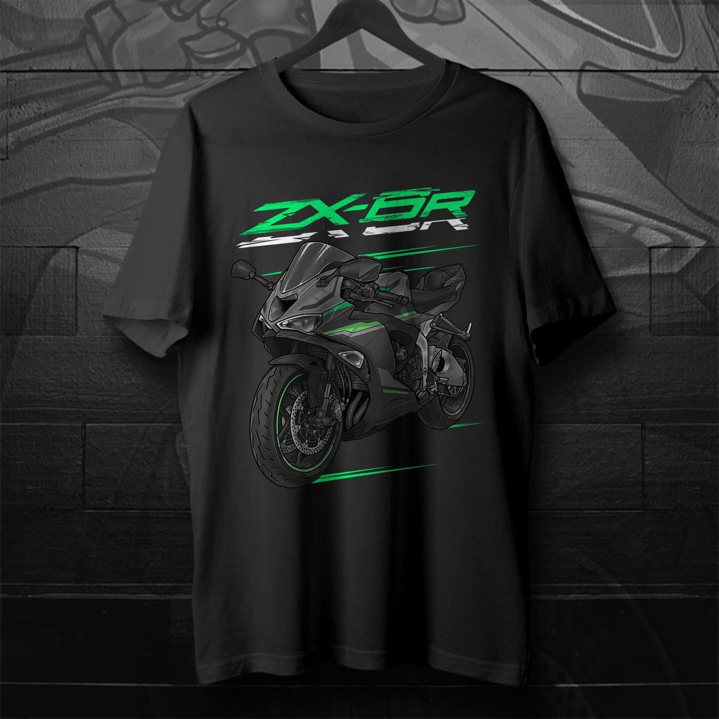Kawasaki ZX-6R 2024 - 2025 Inspired T-Shirt - Motorcycle Tee Shirt for Riders