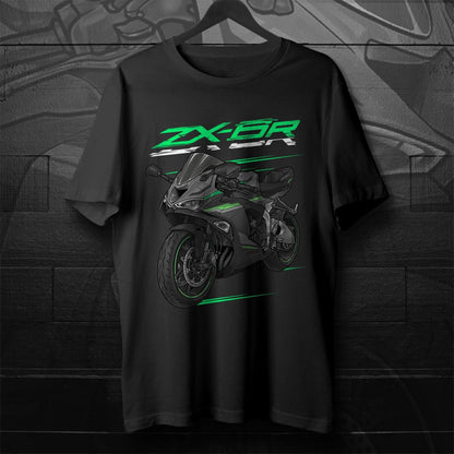 Kawasaki ZX-6R 2024 - 2025 Inspired T-Shirt - Motorcycle Tee Shirt for Riders