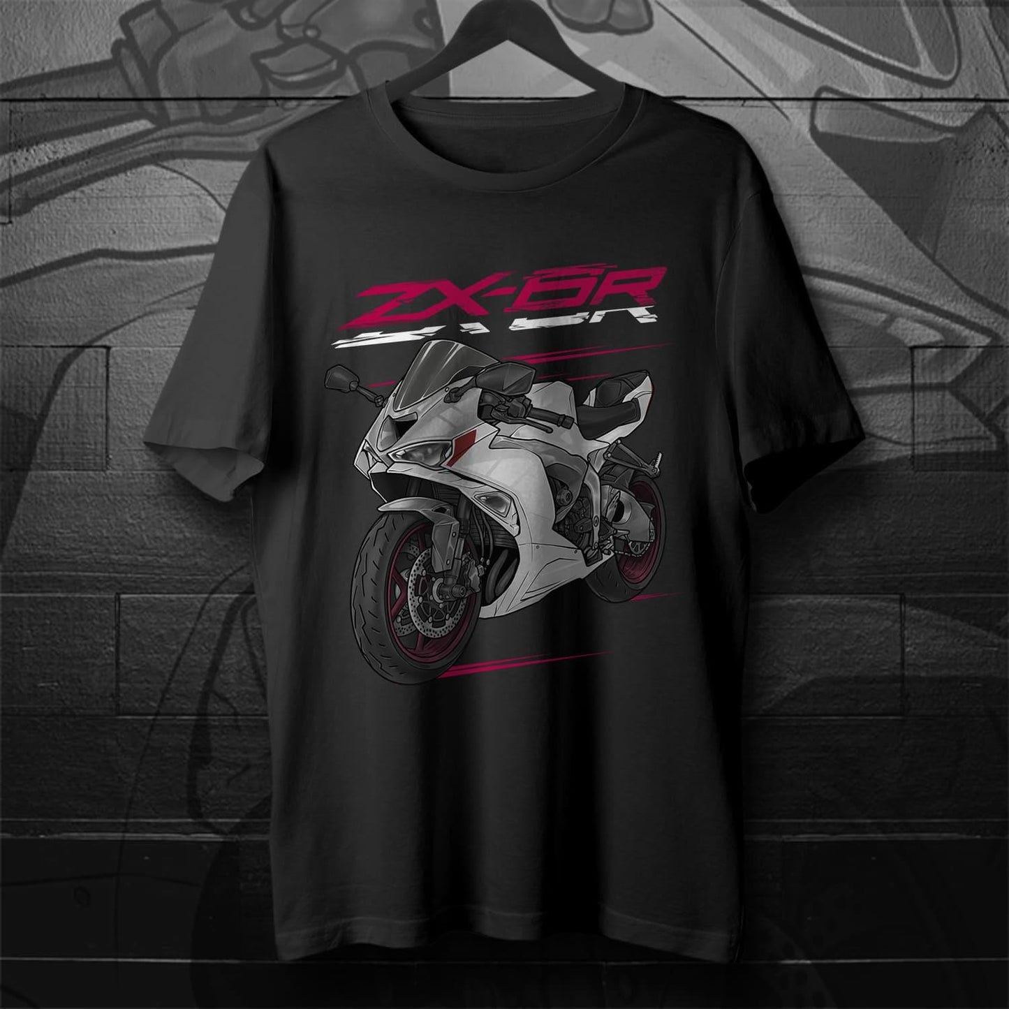 Kawasaki ZX-6R 2024 - 2025 Inspired T-Shirt - Motorcycle Tee Shirt for Riders
