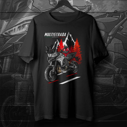 Ducati Multistrada V4S T-Shirt - Motorcycle Tee Shirt for ADV Riders