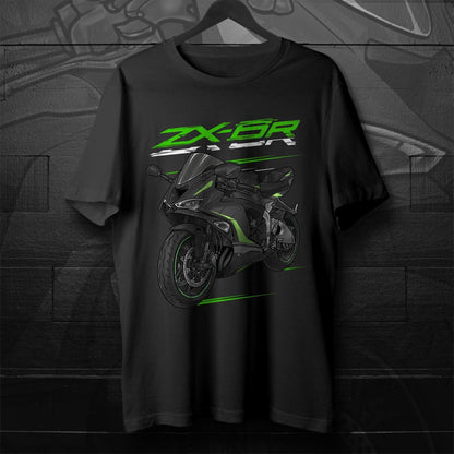 Kawasaki ZX-6R 2024 - 2025 Inspired T-Shirt - Motorcycle Tee Shirt for Riders