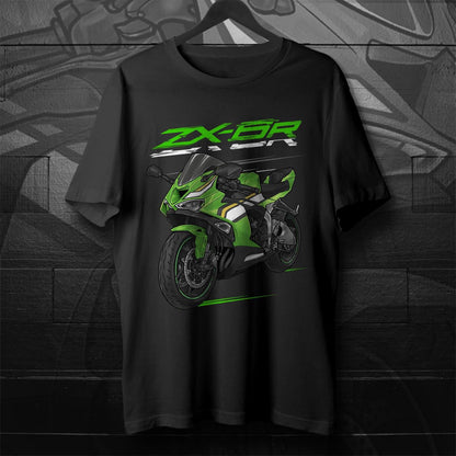 Kawasaki ZX-6R 2024 - 2025 Inspired T-Shirt - Motorcycle Tee Shirt for Riders