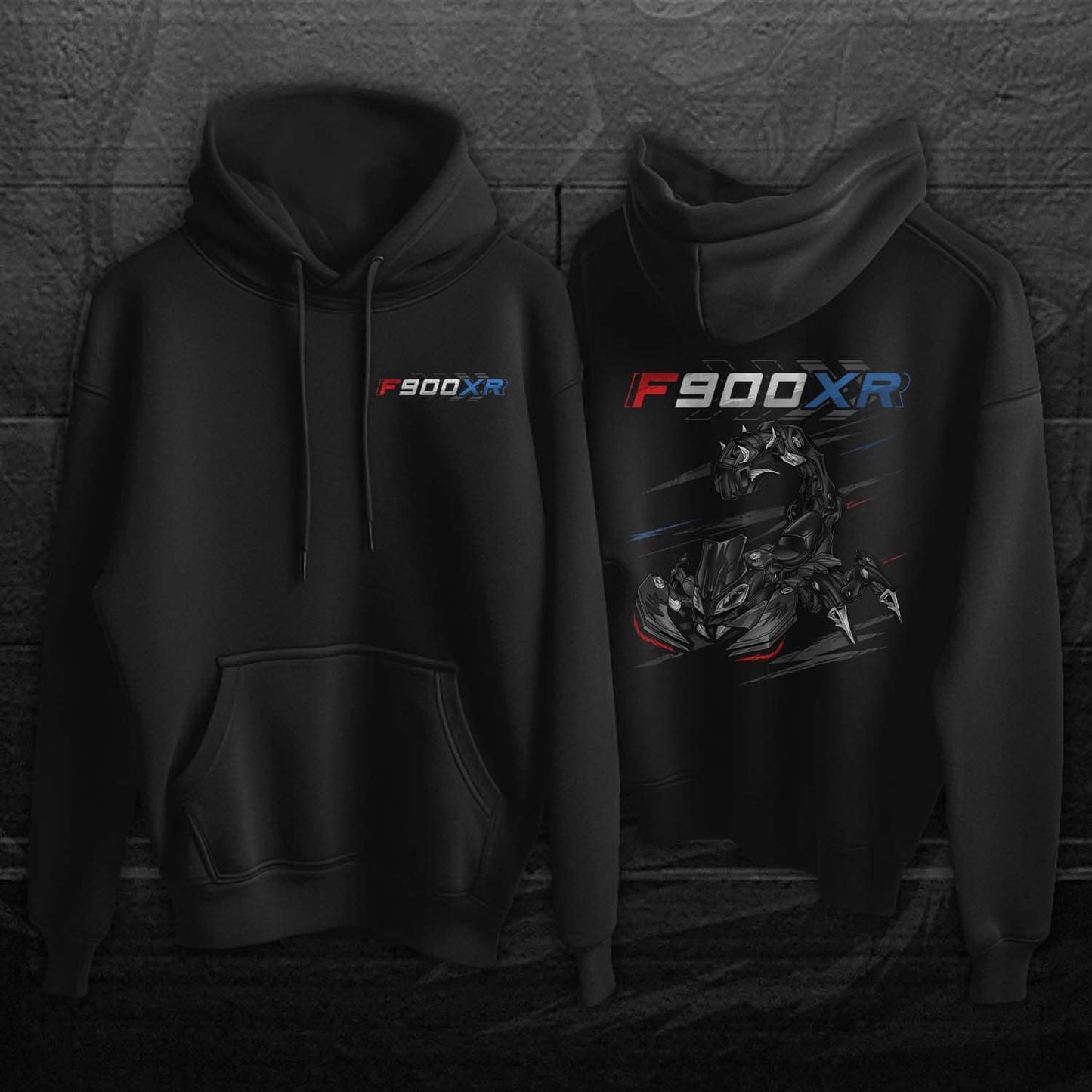 BMW F900XR Hoodie - Motorcycle Sweatshirt for Motorrad Riders
