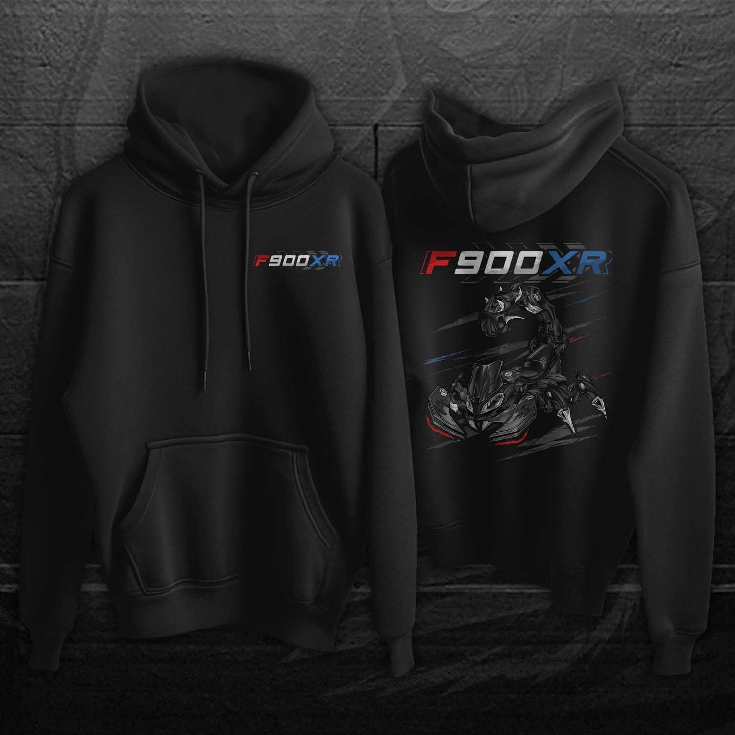 BMW F900XR Hoodie - Motorcycle Sweatshirt for Motorrad Riders