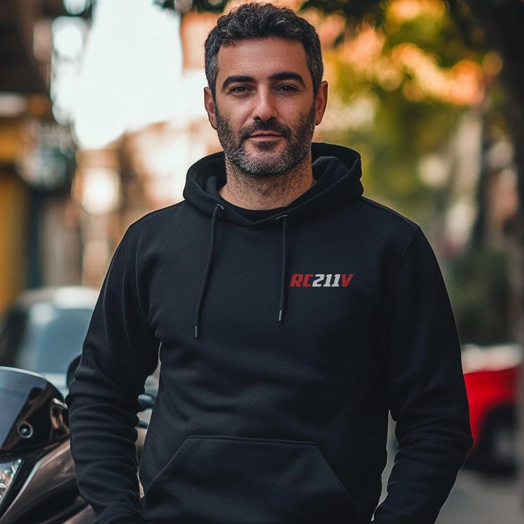Honda RC211V Inspired Hoodie - Motorcycle Sweatshirt for Riders