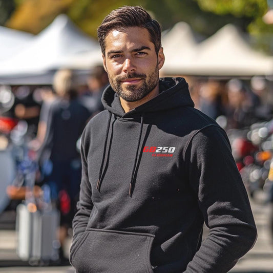 Honda GB 250 Clubman Inspired Hoodie - Motorcycle Sweatshirt for Riders