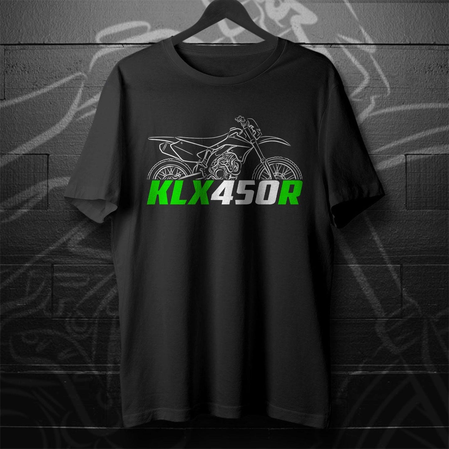 Kawasaki KLX450R Inspired T-Shirt - Motorcycle Tee Shirt for Riders