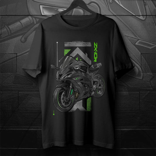Kawasaki ZX-10R 2016 - 2018 Inspired T-Shirt - Motorcycle Tee Shirt for Riders