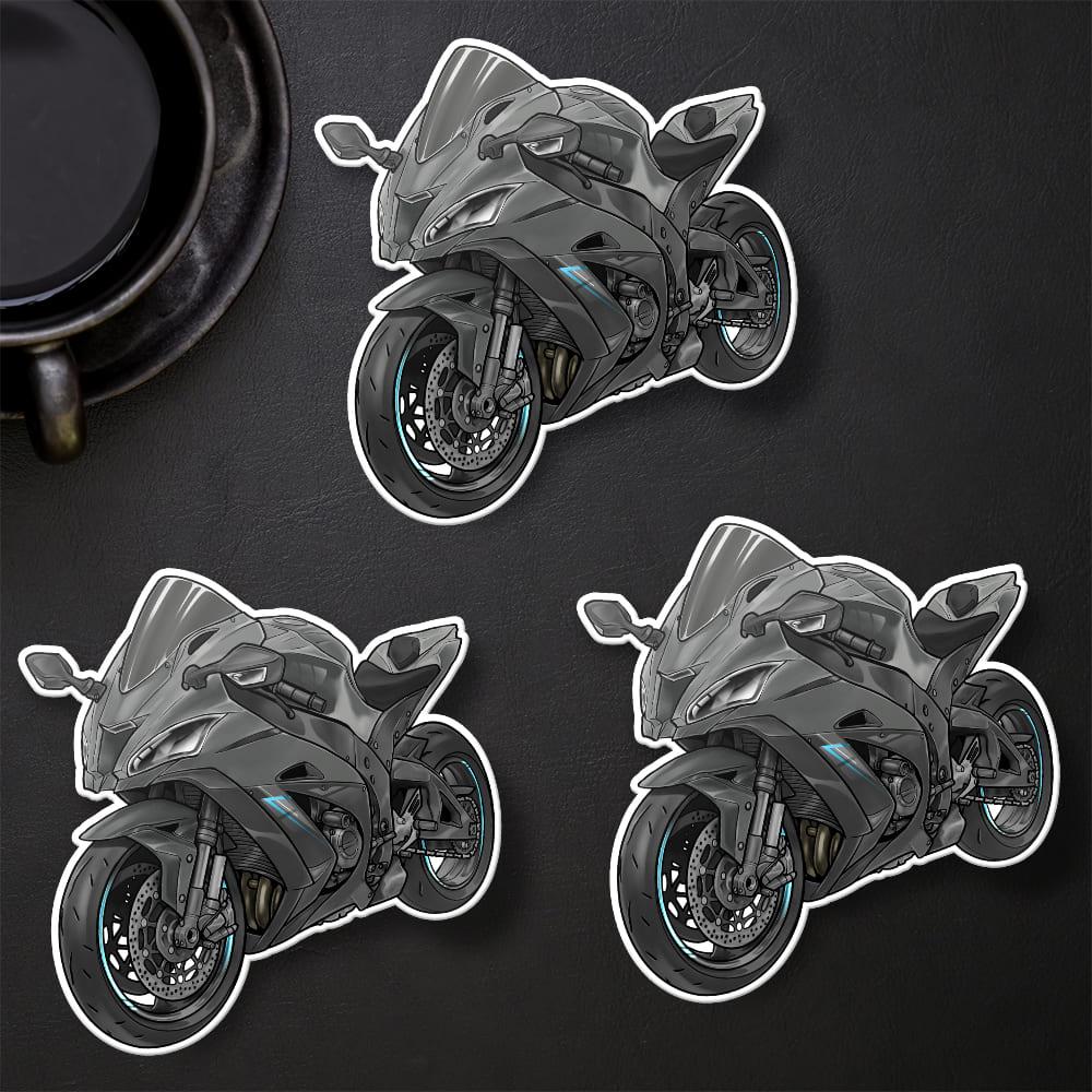 Kawasaki ZX-10R 2019 - 2020 Inspired Stickers - Set of 3 Motorcycle Decals for Riders