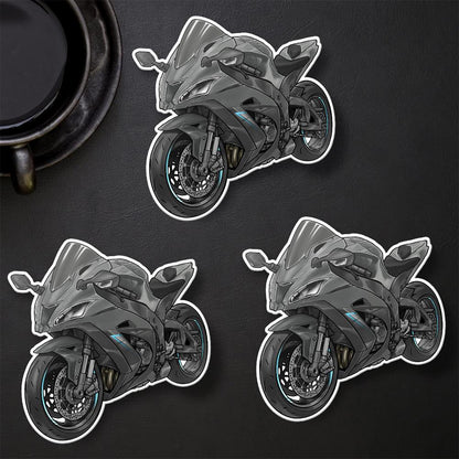 Kawasaki ZX-10R 2019 - 2020 Inspired Stickers - Set of 3 Motorcycle Decals for Riders