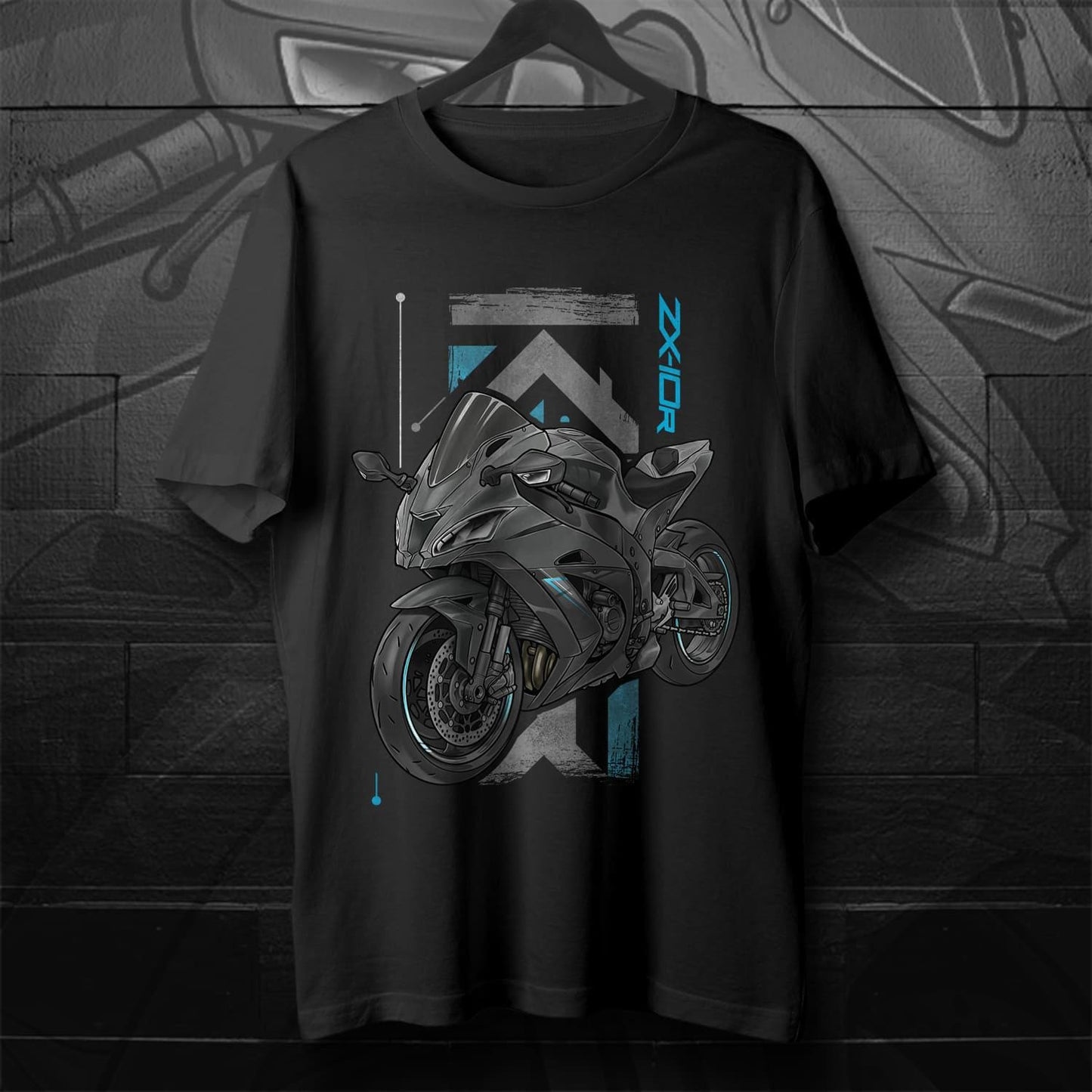 Kawasaki ZX-10R 2019 - 2020 Inspired T-Shirt - Motorcycle Tee Shirt for Riders