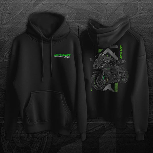 Kawasaki ZX-10R 2016 - 2018 Inspired Hoodie - Motorcycle Sweatshirt for Riders