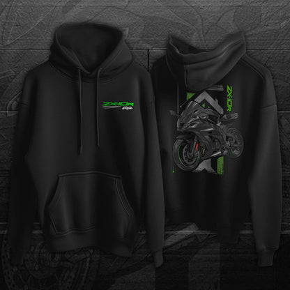 Kawasaki ZX-10R 2016 - 2018 Inspired Hoodie - Motorcycle Sweatshirt for Riders