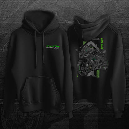 Kawasaki ZX-10R 2016 - 2018 Inspired Hoodie - Motorcycle Sweatshirt for Riders