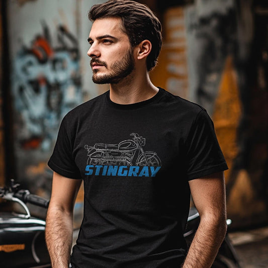 Suzuki TC200 Stingray 1967 - 1969 Inspired T-Shirt - Motorcycle Tee Shirt for Riders