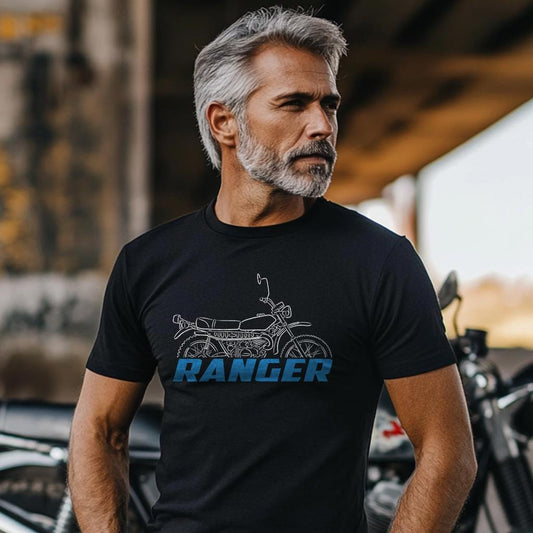 Suzuki TC185 Ranger 1974 - 1977 Inspired T-Shirt - Motorcycle Tee Shirt for Riders