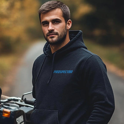 Suzuki TC125 Prospector Inspired Hoodie - Motorcycle Sweatshirt for Riders