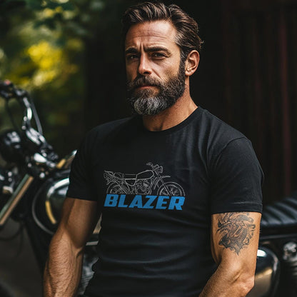 Suzuki TC100K Blazer 1972 - 1977 Inspired T-Shirt - Motorcycle Tee Shirt for Riders